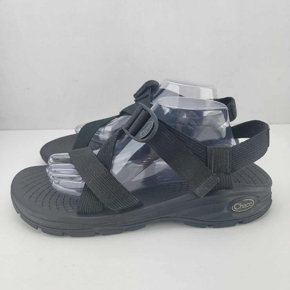 Chaco Mens Size 11 Black Z Cloud Classic Slingback Sandals